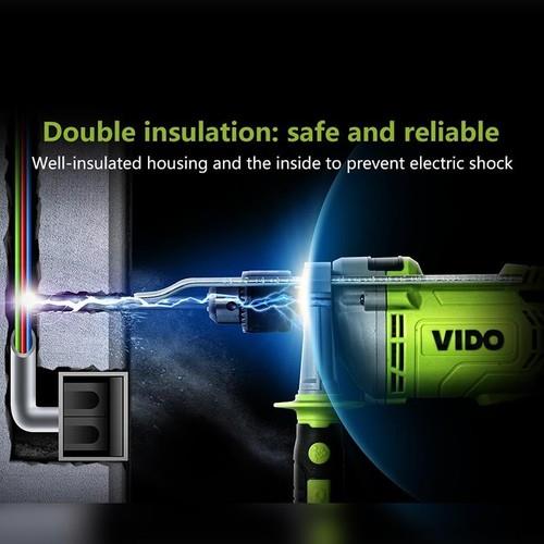 Vido Elektrikli Darbeli Matkap 1050W 13mm WD010211050 