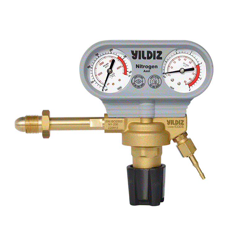 Yıldız 5330S Azot Basınç Düşürücü Saat 0-4 Bar