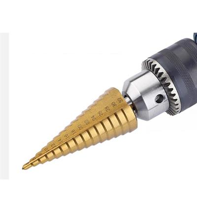 Cone 3 Parça Titanyum Kaplı Kademeli Matkap Ucu Takımı CONSET2