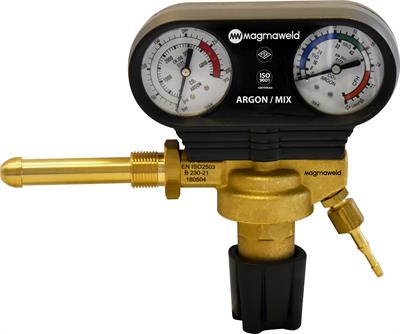 Magmaweld Argon Basınç Regülatörü G5/8 Alttan Ayarlı 7020001004