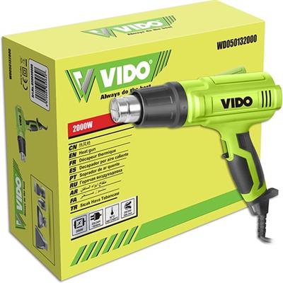 Vido Elekterikli Sıcak Hava Tabancası 2000W WD050132000