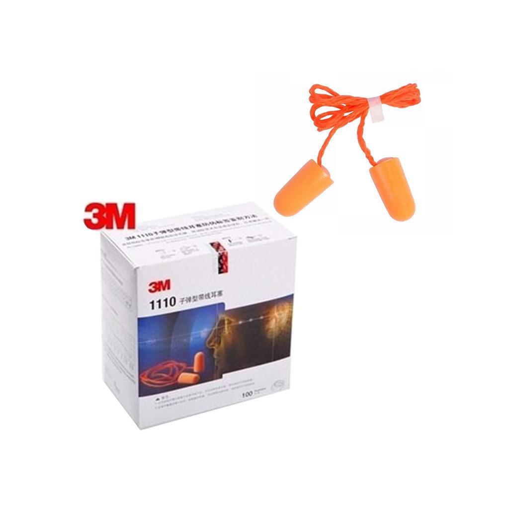 3M 1110 İpli Kulak Tıkacı 100 Çift