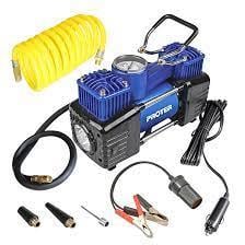 Proter PR252KIT  Proter PR 252 Çift Pistonlu Lastik Şişirme Kompresörü 12v 150PSI
