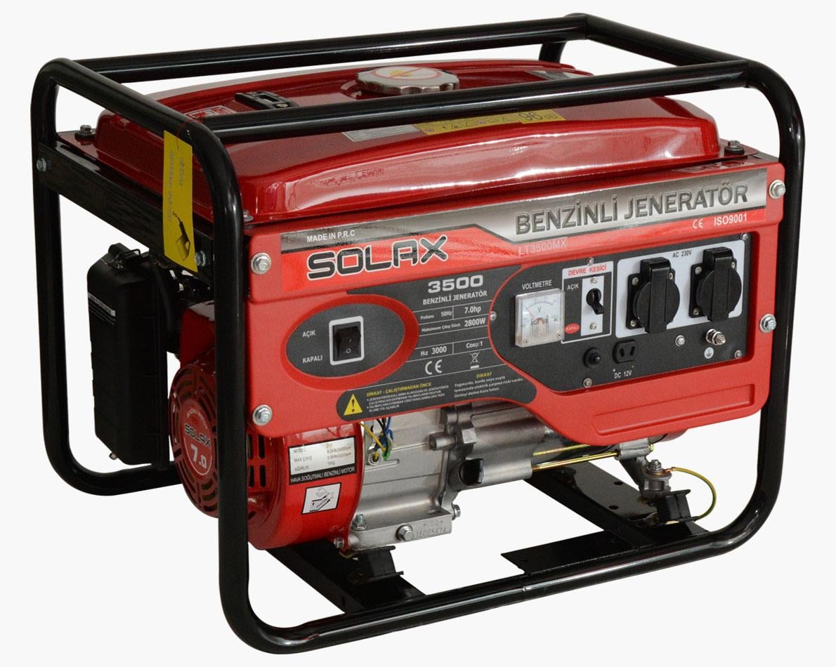 Solax LT3500MX  Monofaze Benzinli Jeneratör