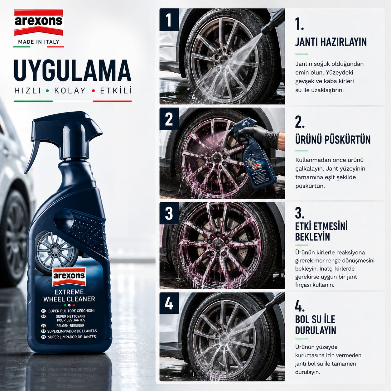 Arexons Jant Temizleyici 400 ml
