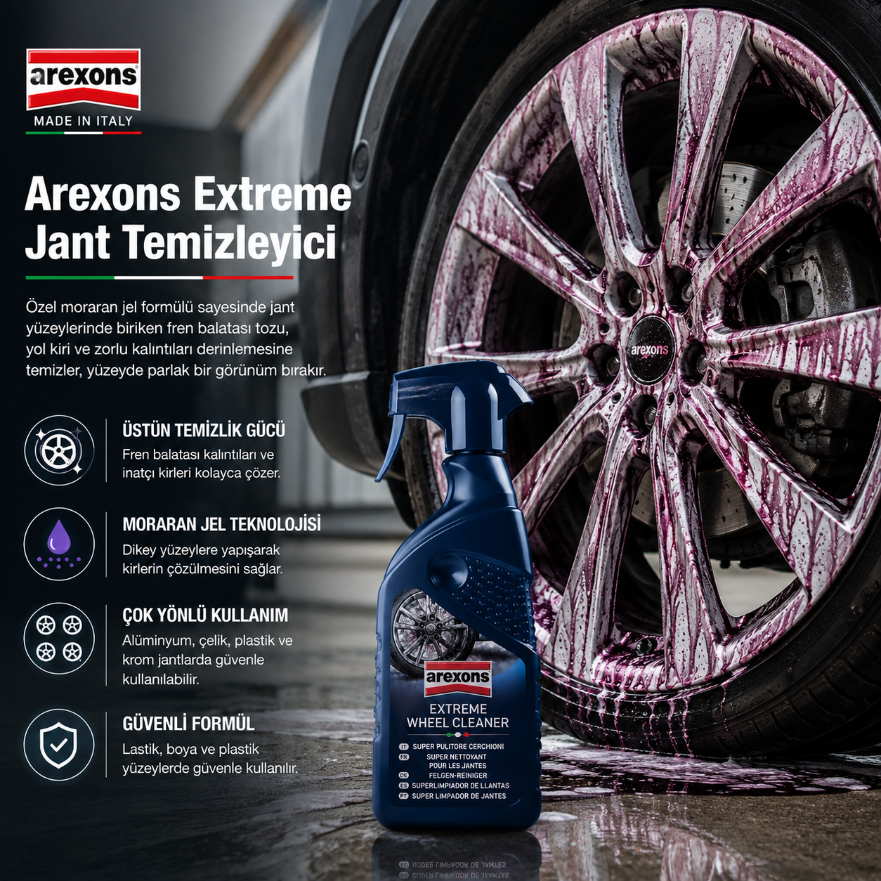 Arexons Jant Temizleyici 400 ml