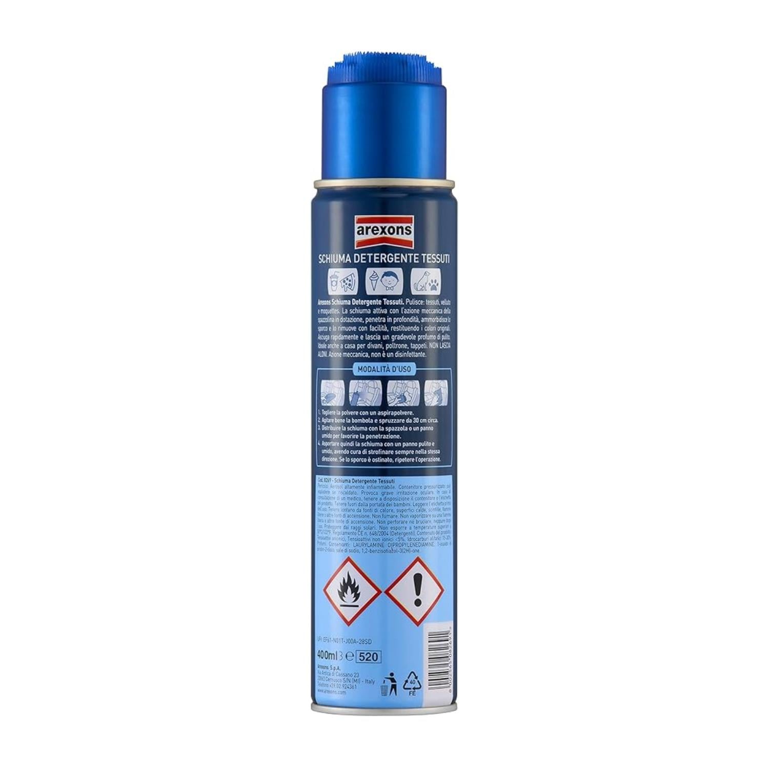 Arexons Kumaş ve Döşeme Temizleyici Köpük 400 ml