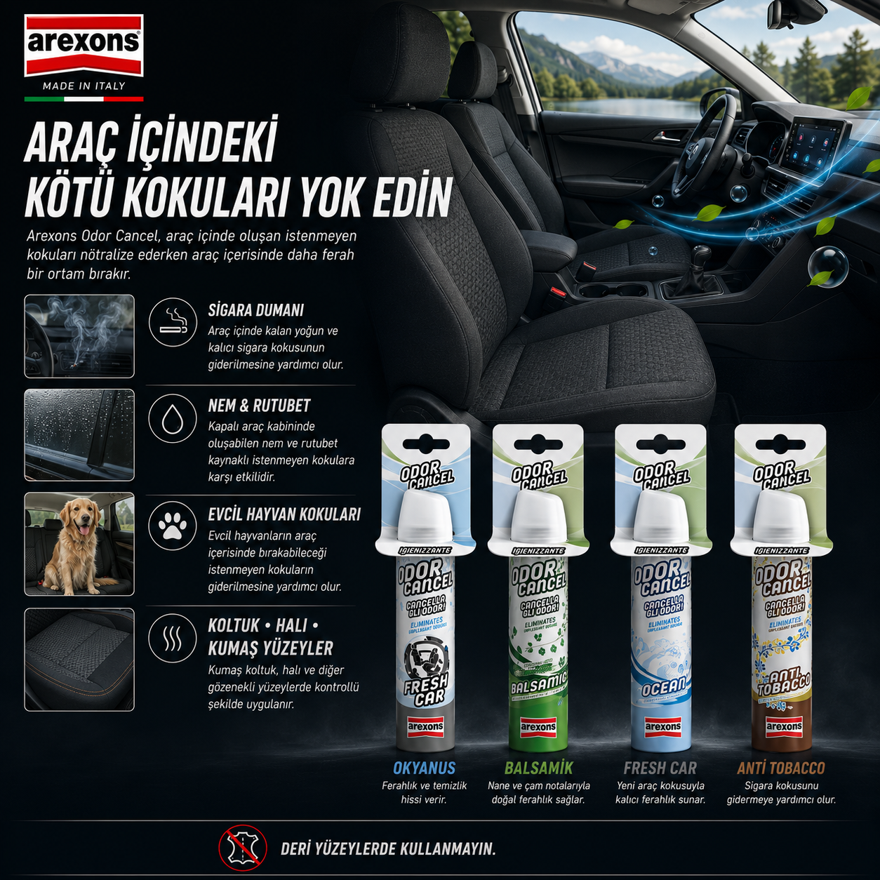 Odor Cancel Koku Giderici– Fresh Car