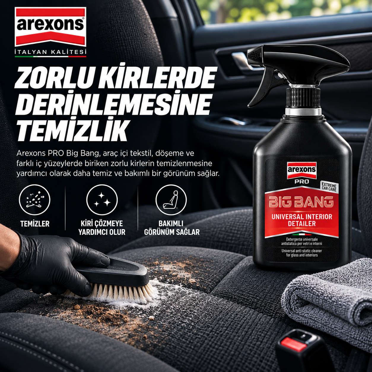 Arexons Pro Big Bang - Genel Detaylı Temizleyici 500 ml