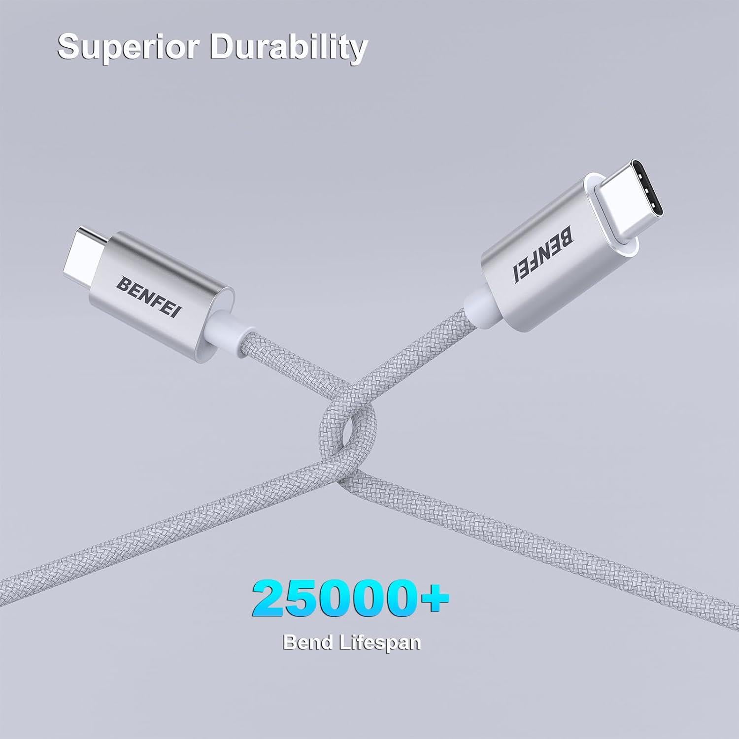 BENFEI 100W USB C Hızlı Şarj Kablosu (3,3 ft)