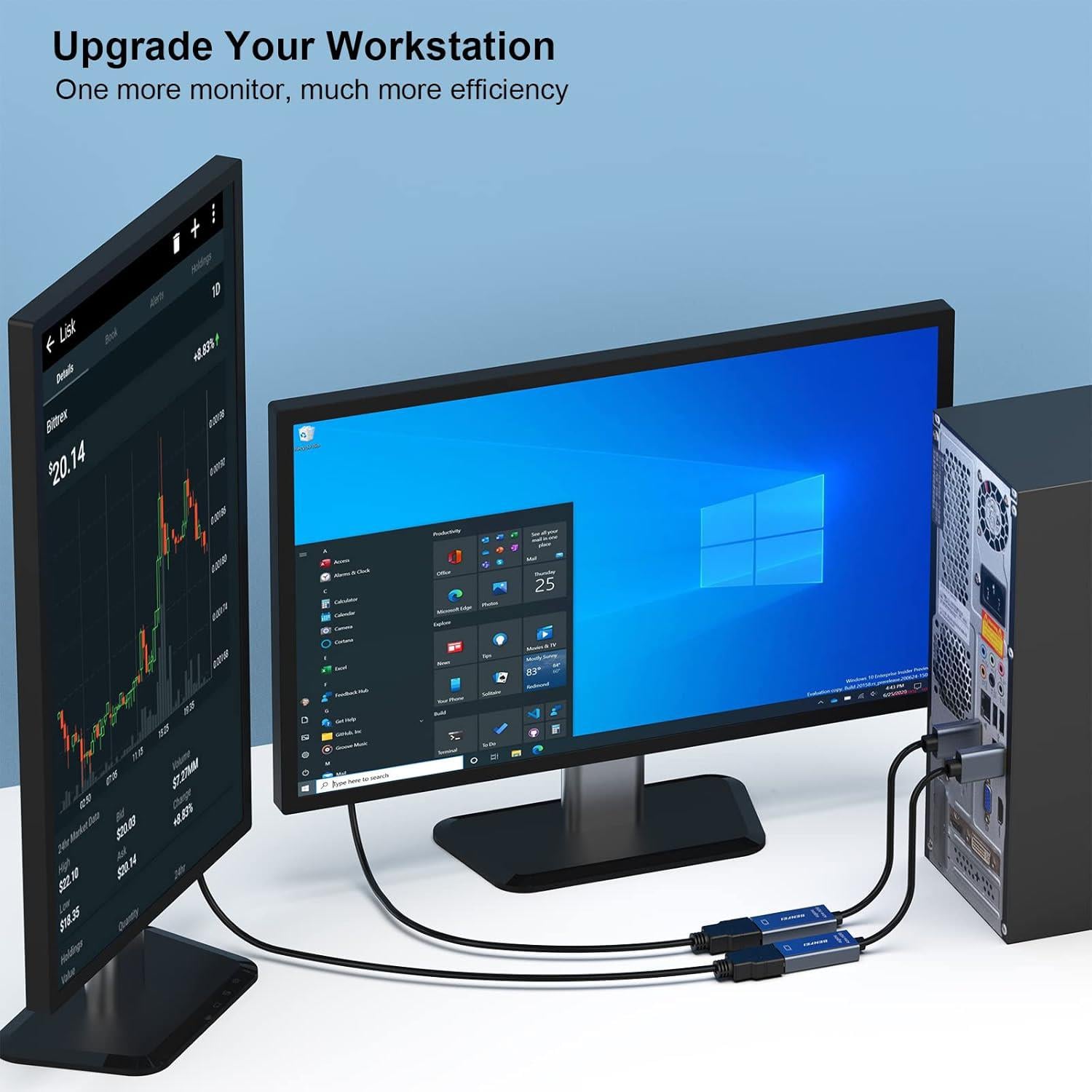 BENFEI Aktif DisplayPort - HDMI Adaptör | 4K@60Hz Destekli | PC, Dizüstü Bilgisayar, Masaüstü, Tablet ve DisplayPort Dock Üniteleri ile Uyumlu | Çoklu Ekran Oyunu için Eyefinity Desteği