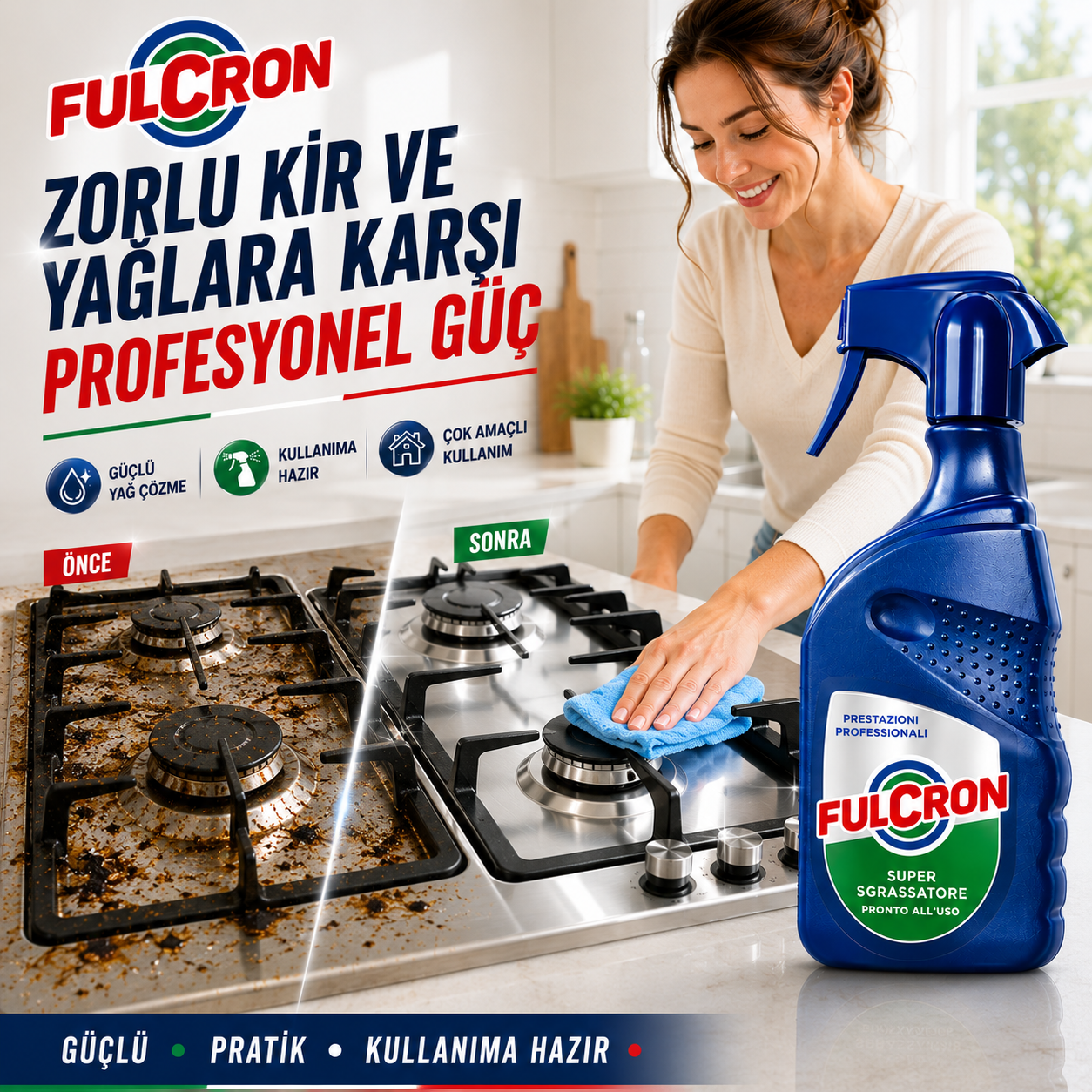 Fulcron Super Kir Çıkarıcı Yağ Çözücü 750 ml.