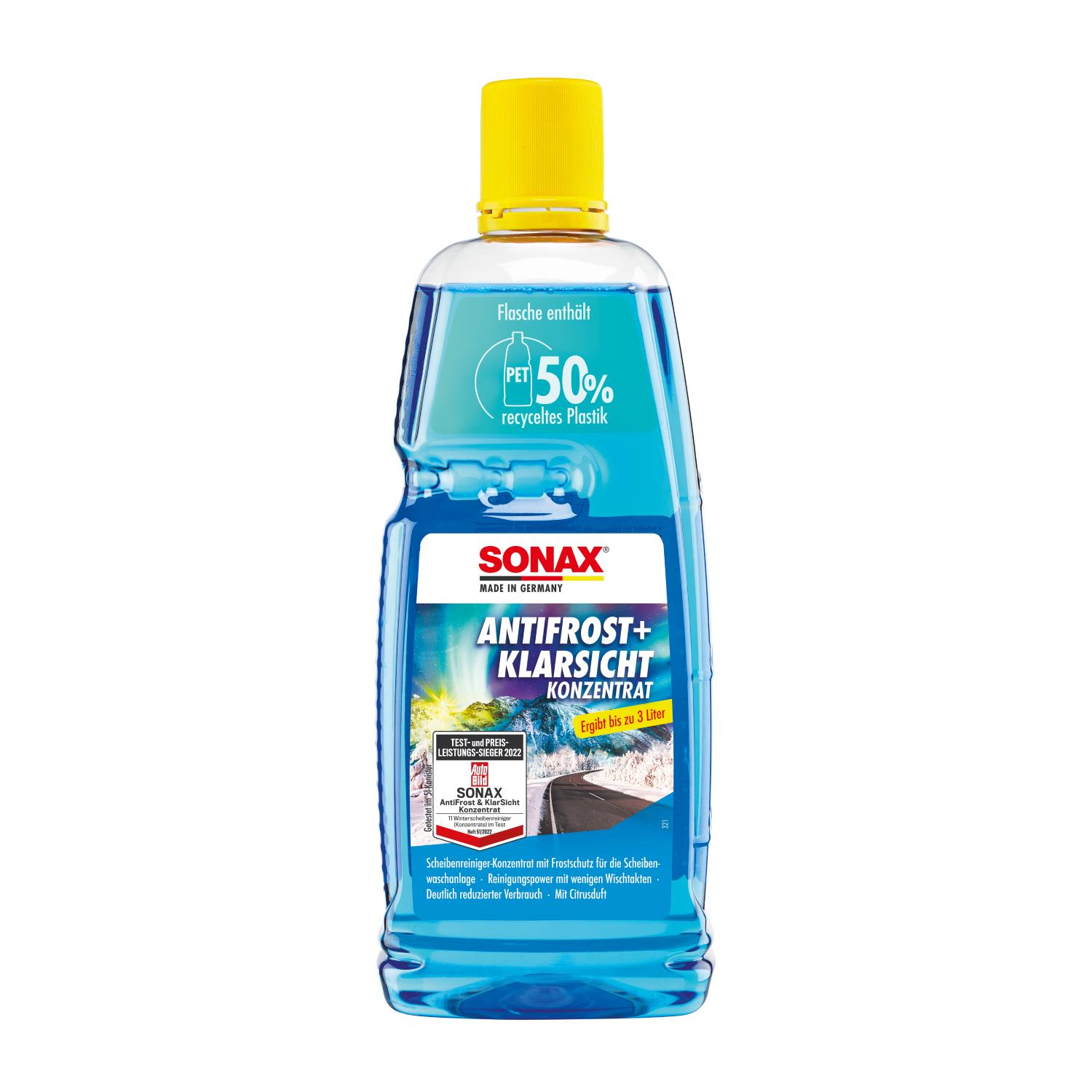 Sonax Antifrizli Konsantre Cam Suyu 1 lt