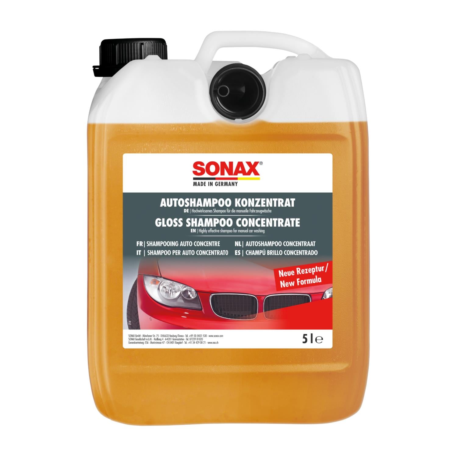 Sonax Konsantre Şampuan 5 L