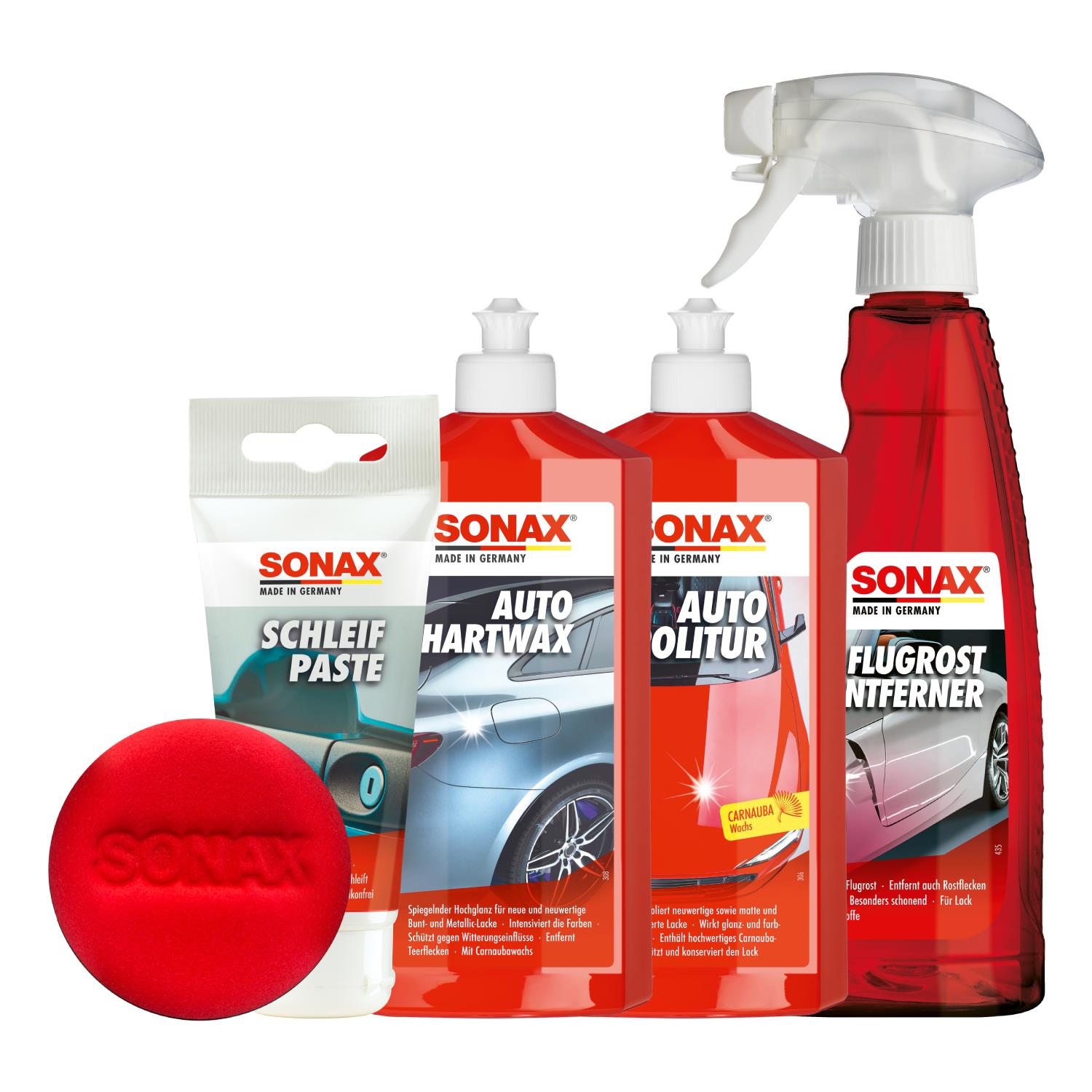 Sonax Kullanılmış Araç için Boya Koruma Seti (Eko)