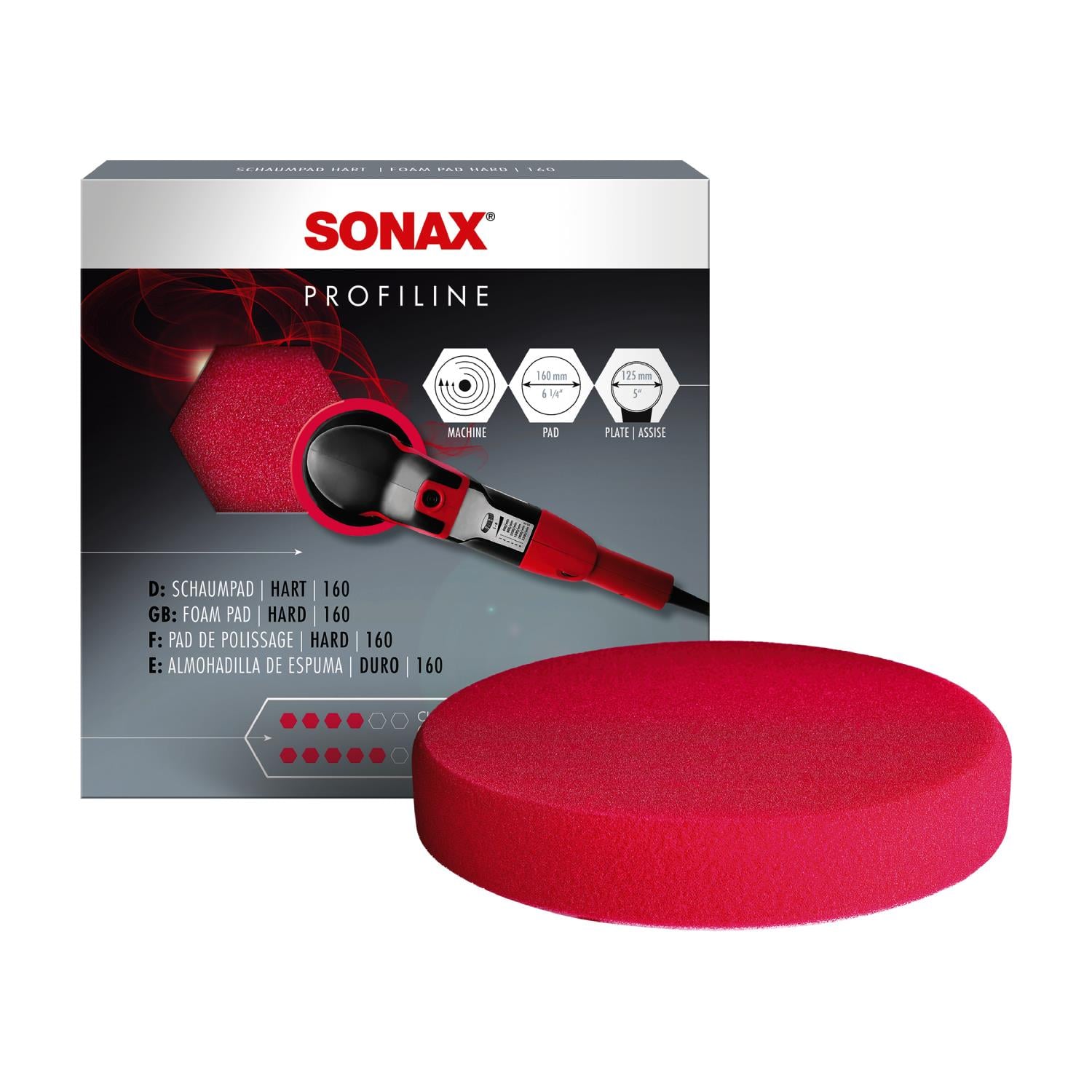 Sonax Foam Pad Hard 160