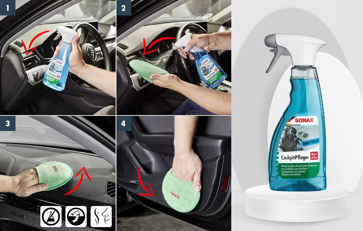 Sonax Torpido Temizleyici Matt 500 ml
