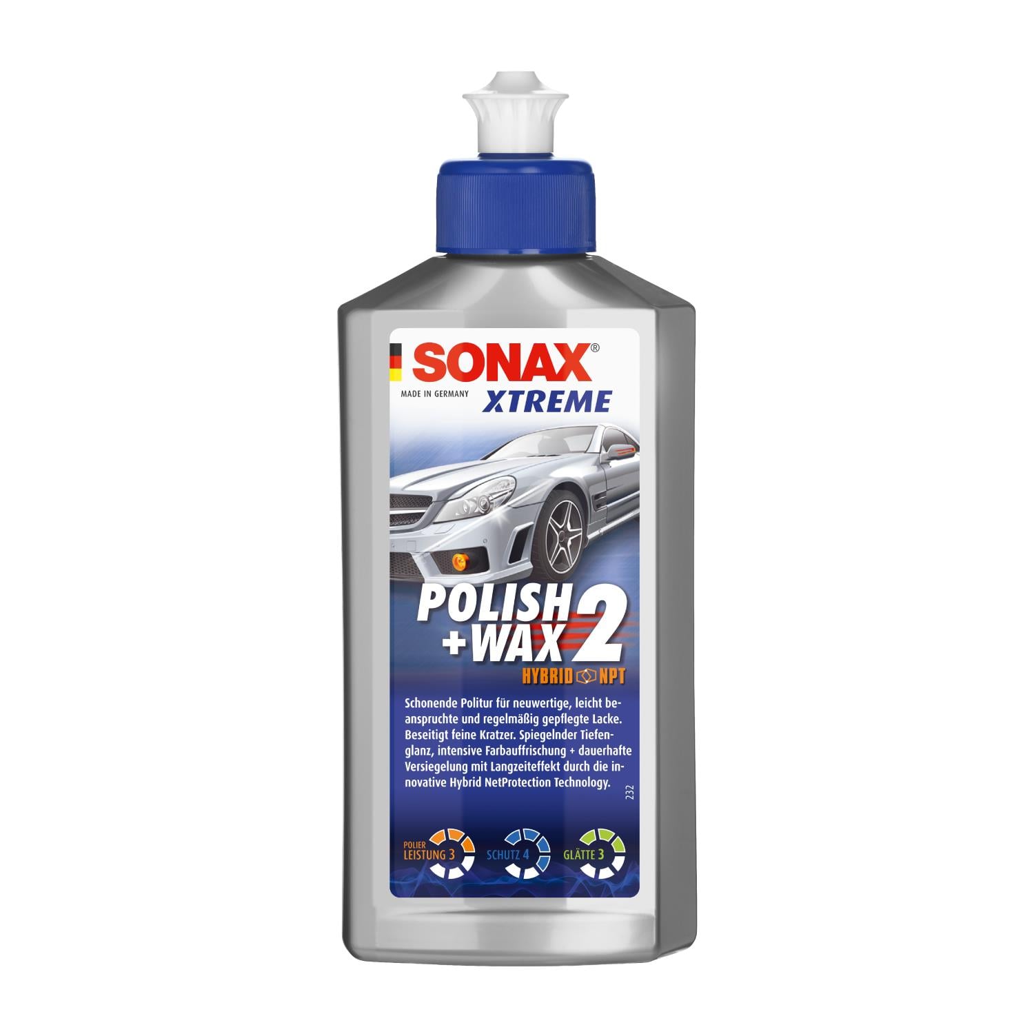 Sonax Xtreme Çizik Giderici Parlatıcı Cila Hybrid Npt 500 ml (No:2)