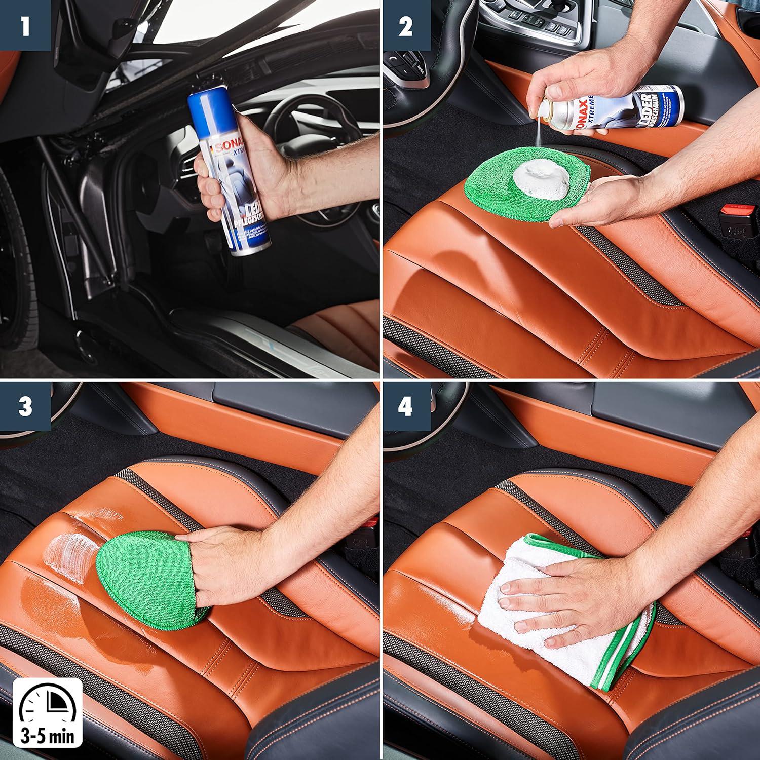 Sonax Xtreme Leather Care Foam