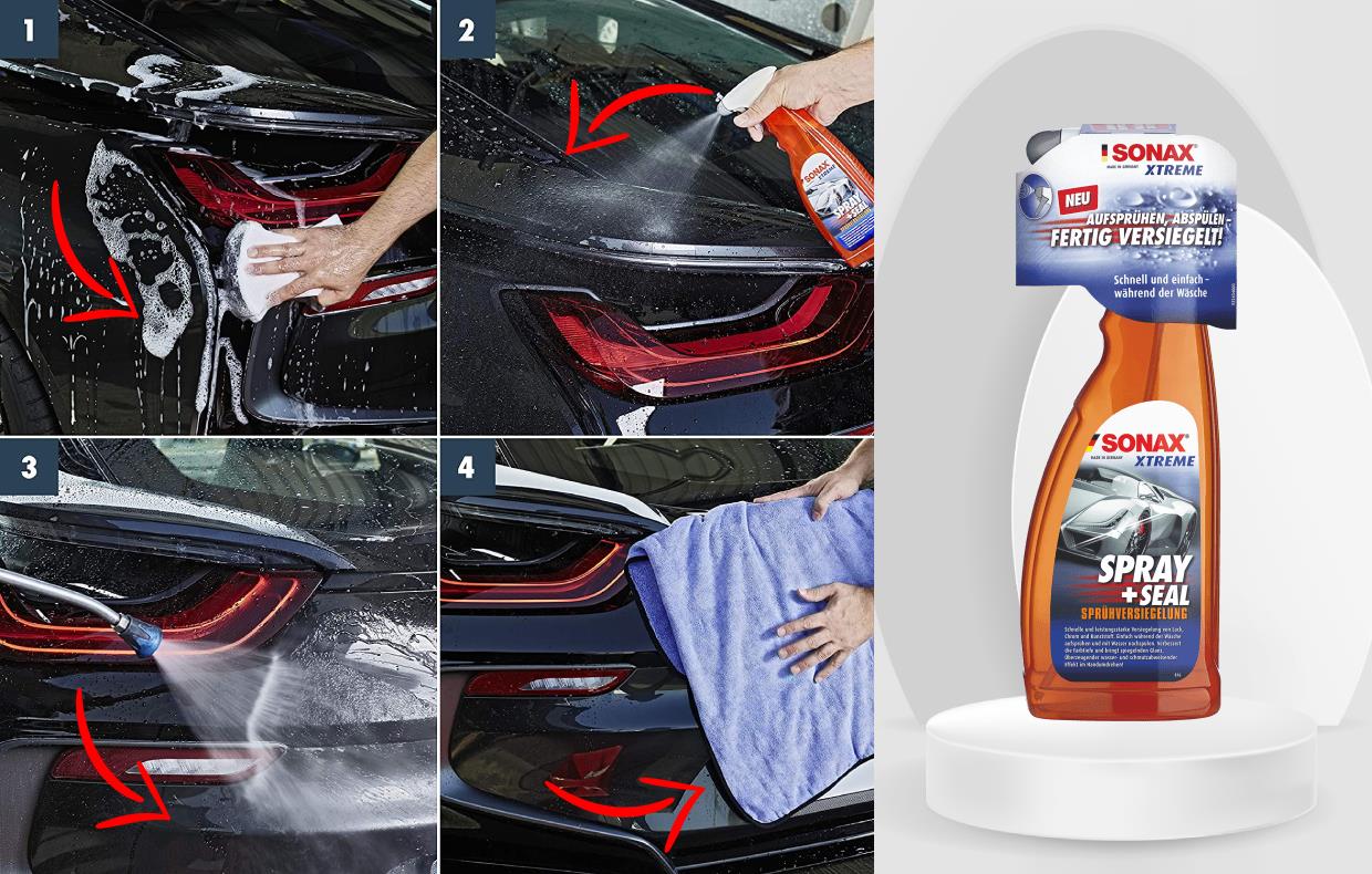 Sonax Xtreme Spray + Seal Hızlı Koruma Ve Parlatma Spreyi 750 ml