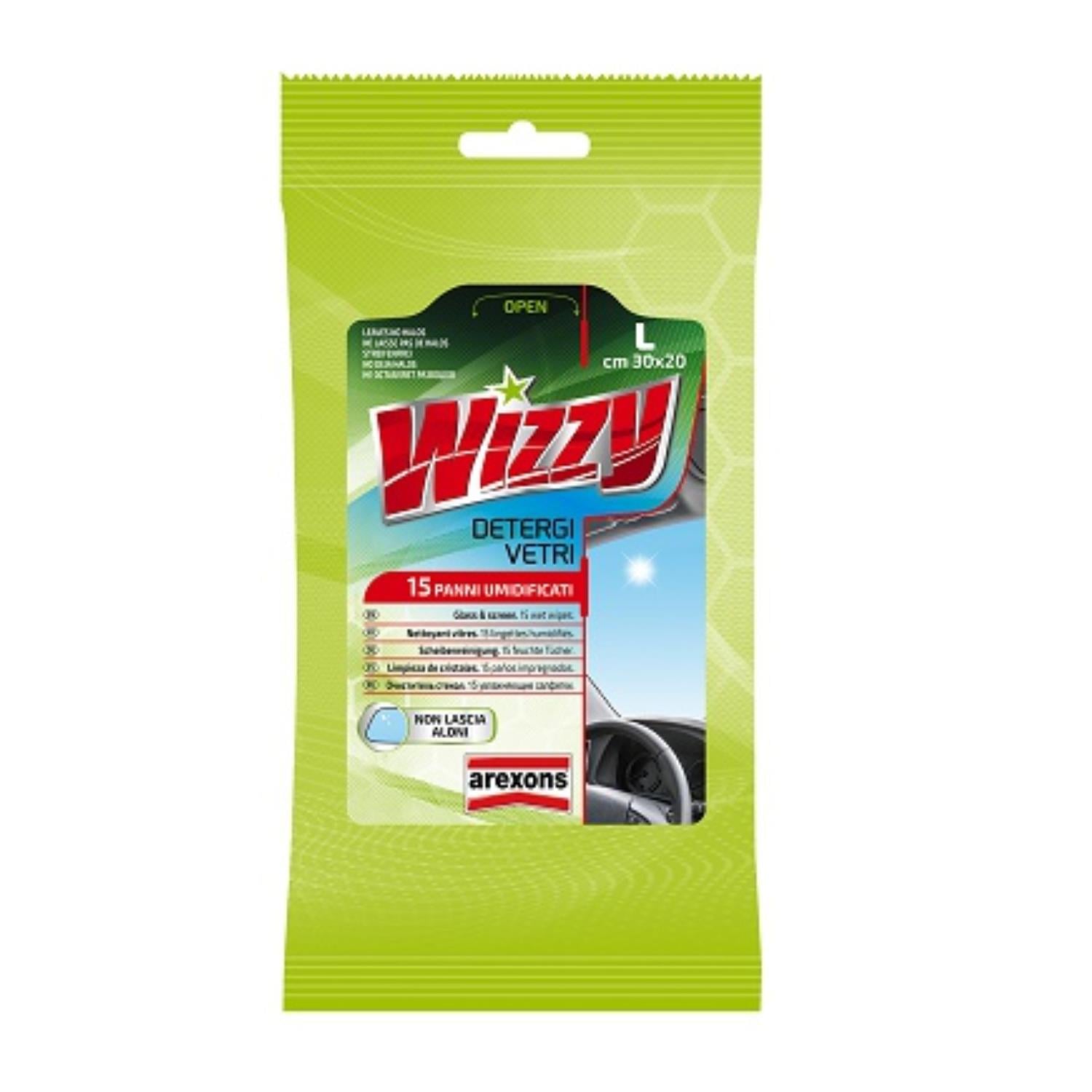 Wizzy – Cam Temizleyici Bez 8li