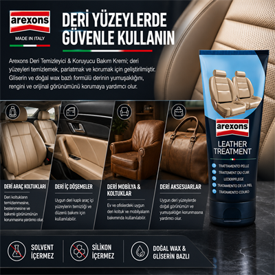 Arexons Deri Bakım ve Koruma Sütü 200 ML