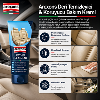 Arexons Deri Bakım ve Koruma Sütü 200 ML
