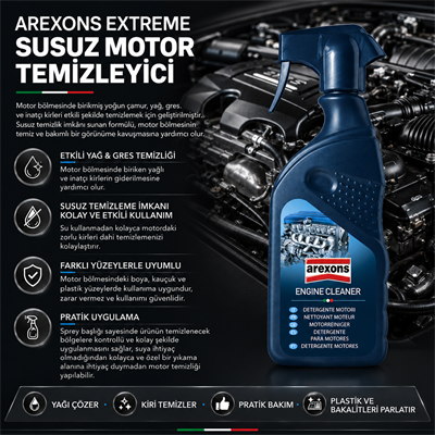 Arexons Susuz 400 ml Motor Temizleyici