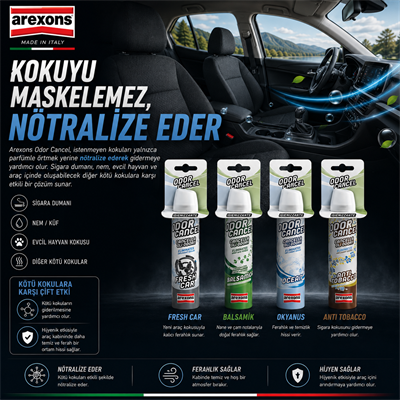 Arexons Odor Cancel Koku Giderici– Balsamik 75 ml