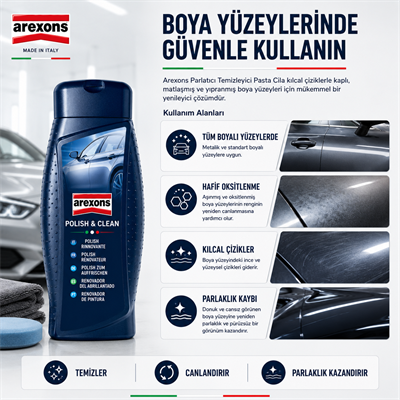 Arexons Arexons Güçlü Ve Etkili Sıvı Pasta Cila 50