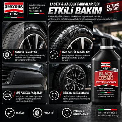 BLACK COSMO - Lastik Parlatıcı 500 ml