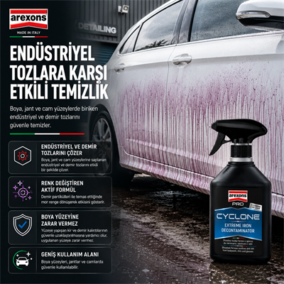 CYCLONE - Demir Tozu Temizleyici 500 ml