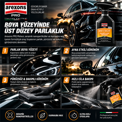 METEOR - Hızlı Cila 400 ml