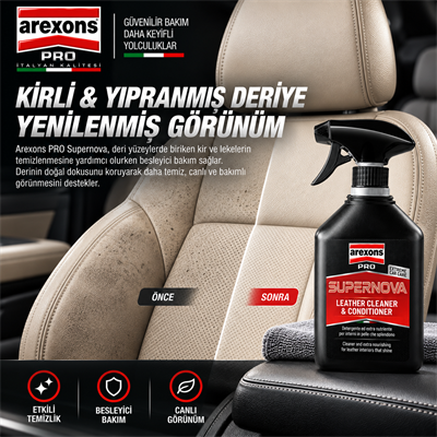 SUPERNOVA - Deri Temizleyici ve Bakım Spreyi 500 m