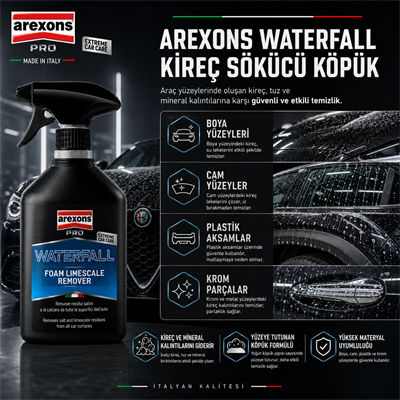 WATERFALL - Kireç Sökücü Köpük 500 ml