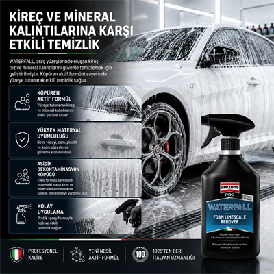WATERFALL - Kireç Sökücü Köpük 500 ml