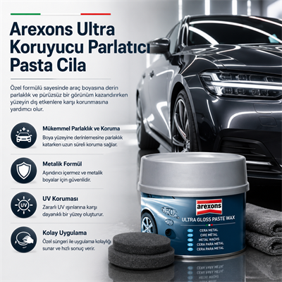 Arexons 250 ml Ultra Parlak Pasta Cila