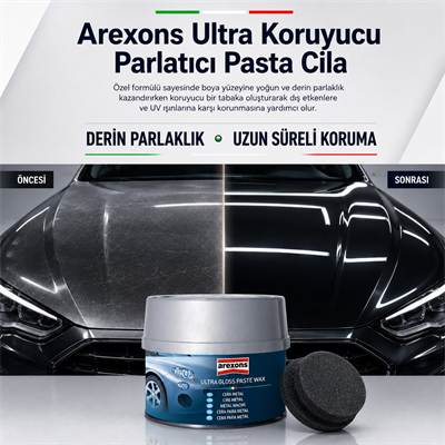 Arexons 250 ml Ultra Parlak Pasta Cila