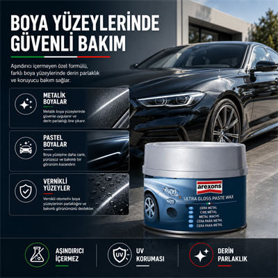 Arexons 250 ml Ultra Parlak Pasta Cila