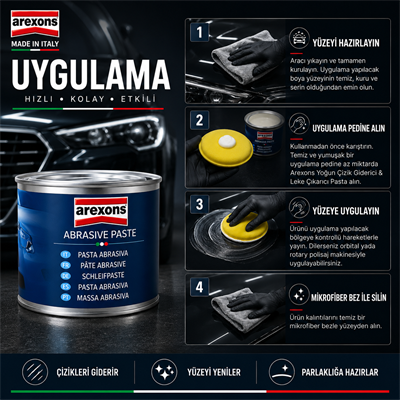 Arexons Yoğun Çizik Giderici Pasta Leke Çıkarıcı-1