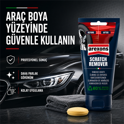 Arexons Yoğun Çizik Giderici Pasta Cila 150 ml