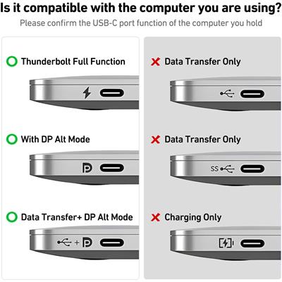 BENFEI USB C-HDMI Adaptörü, USB Type-C - HDMI Ada.