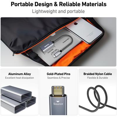 BENFEI USB C-HDMI Adaptörü, USB Type-C - HDMI Ada.