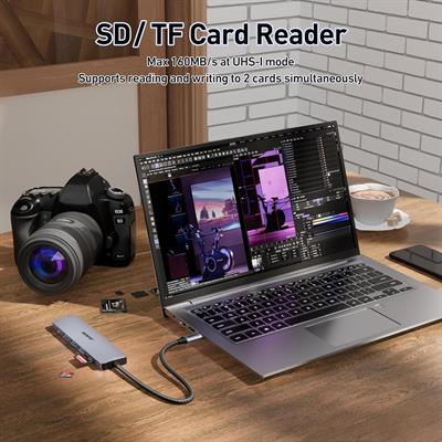 BENFEI USB C HUB 7si 1 arada HDMI (4K@60Hz,Srtfk)
