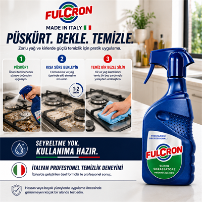 Fulcron Super Kir Çıkarıcı Yağ Çözücü 750 ml.