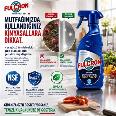 Fulcron – Gıda Güvenlik Sertifikalı Çok Amaçlı Tem