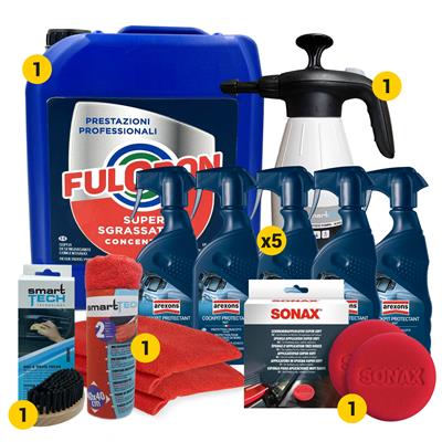 Profesyoneller için Detaylı İç Temizlik Tekstil Hizmeti & Ürün Paketi (10 Araç için)