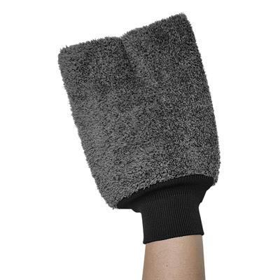 Smart Tech Premium Mikrofiber Yıkama Eldiveni Gri