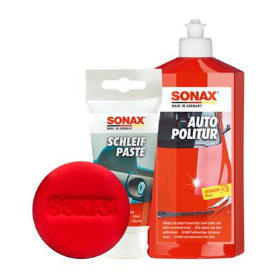 Sonax Hızlı ve Kolay Çizik Giderme ve Parlatma Seti (Eko)