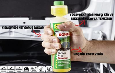 Sonax Konsantre Cam Suyu Limon 250 ml